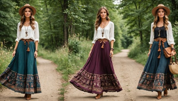 Jupe longue bohème : guide pour un style féminin et naturel